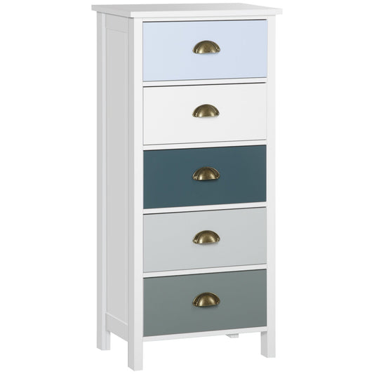 HOMCOM Slim Storage Cabinet Organiser