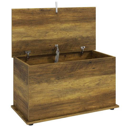 HOMCOM Storage Chest in Brown