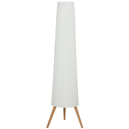 HOMCOM Three-Level Tripod Floor Lamp - White