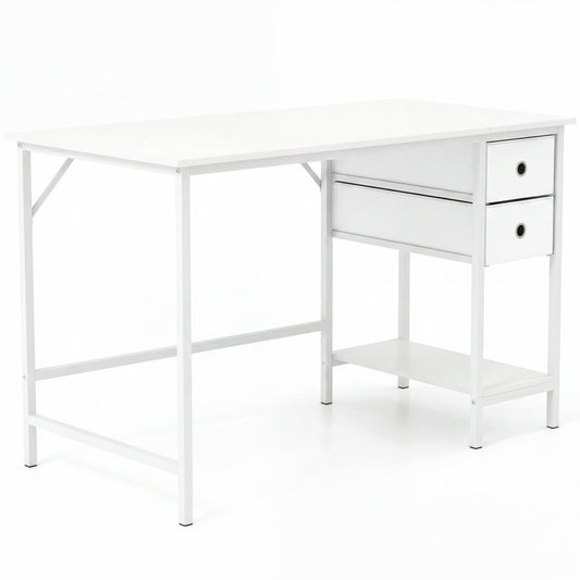 Home Office Desk Modern Computer Workstation in White