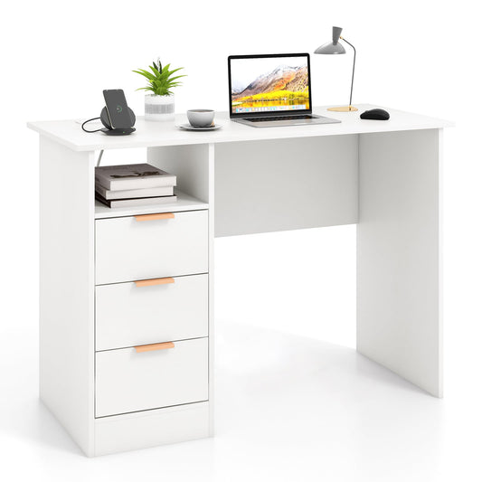 Home Office Desk in White