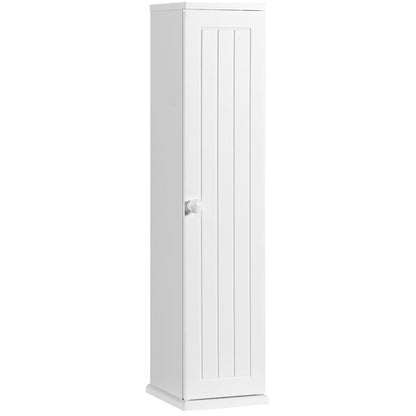 Bathroom Storage Cabinet with 3 Detachable Shelves for Bedroom/Living Room/Bathroom