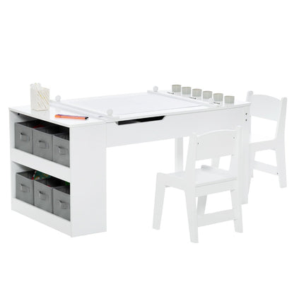 Maxi-Storage 2-in-1 Children's Art Table Set