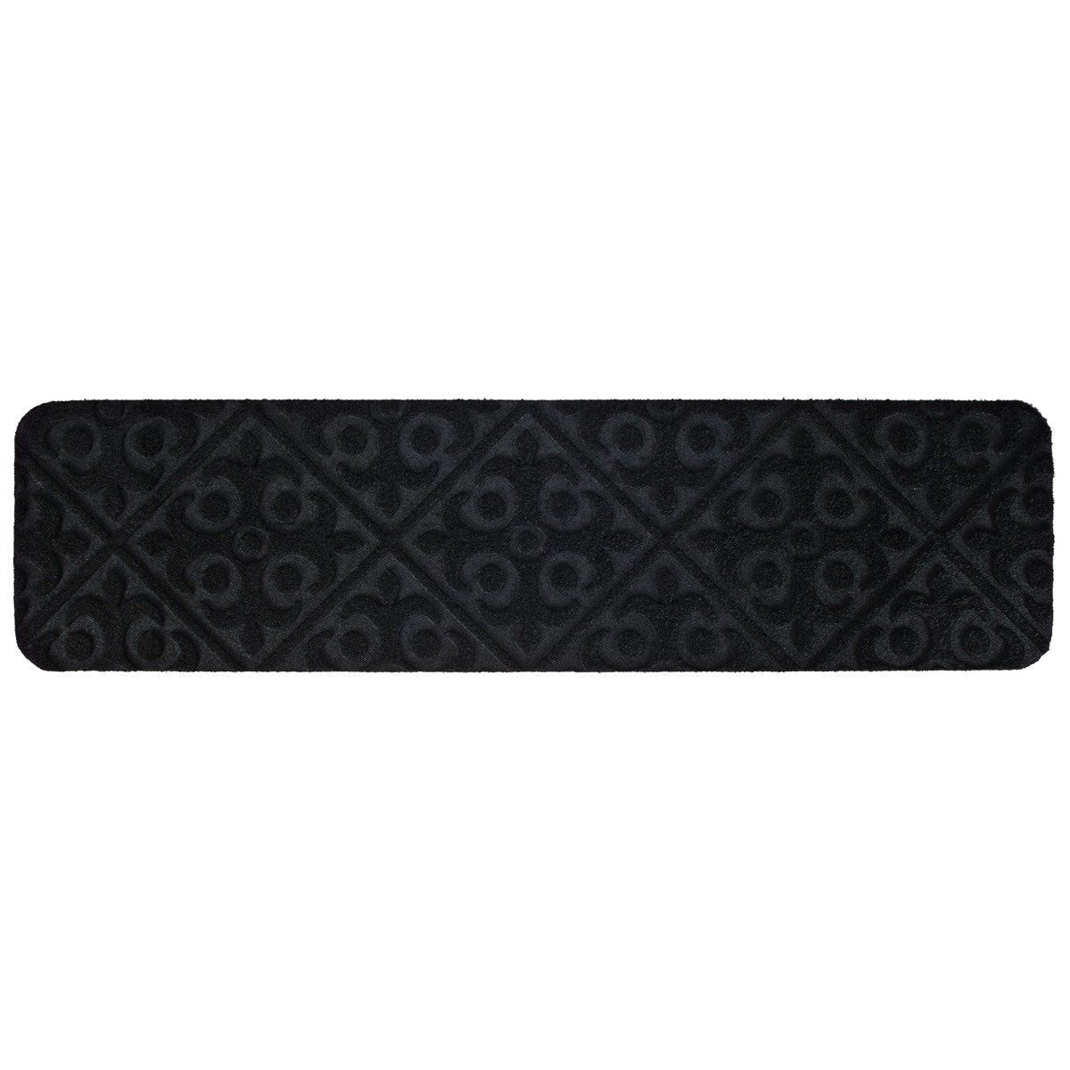 Non-Slip Stair Mats with Reusable Adhesive-Black