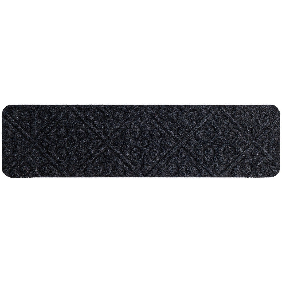 Non-Slip Stair Mats with Reusable Adhesive-Grey