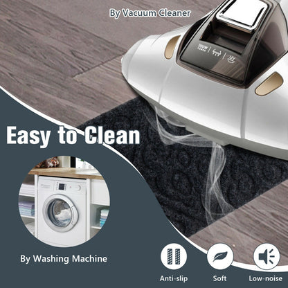 Non-Slip Stair Mats with Reusable Adhesive-Grey