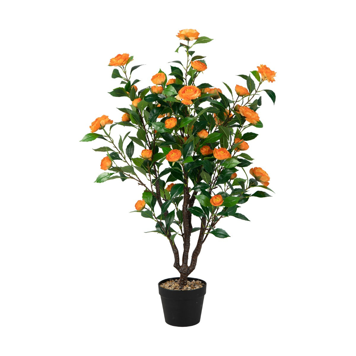 3.3 Feet Artificial Camellia Tree for Indoor and Outdoor