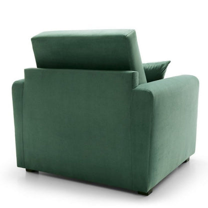 Bristol Velvet Single Sofa bed - Green