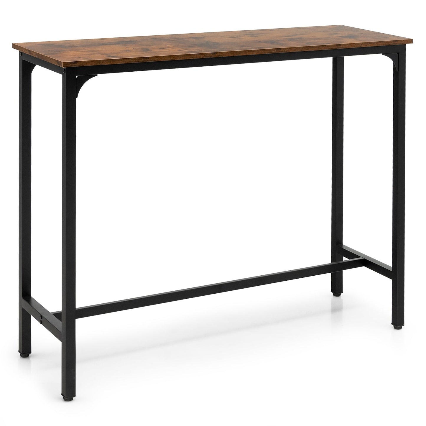 120 x 40 cm Industrial High Bar Table for Kitchen & Cafe & Pub
