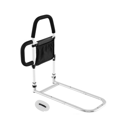 Safety Bed Assist Rail with Dual Handrail for Elderly Adults