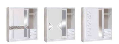 Unico Internal 3 Drawer Unit For Wardrobe