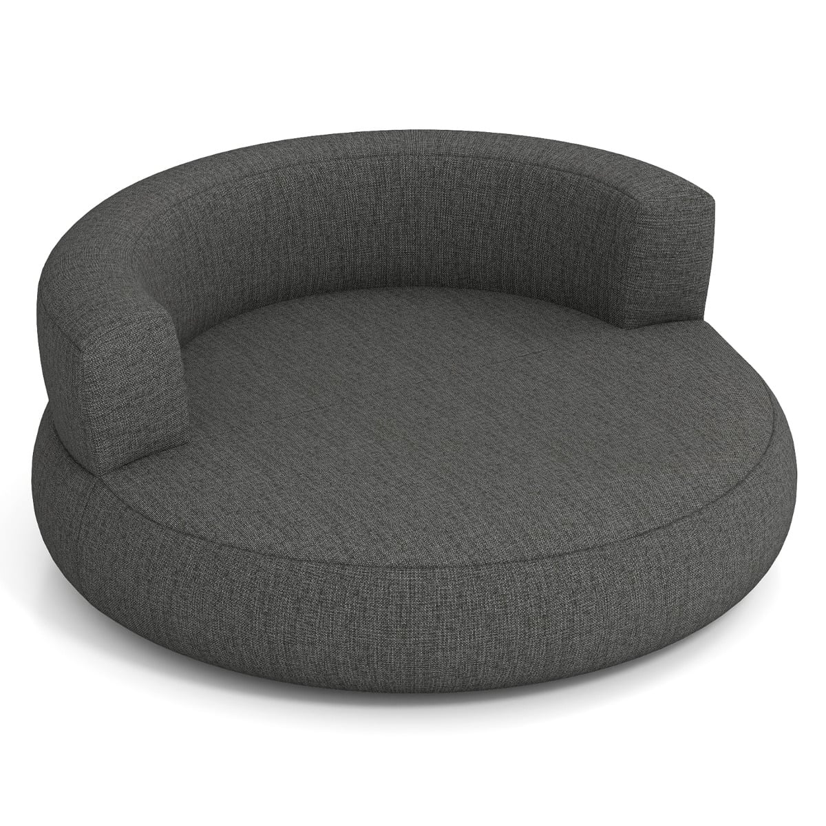 Inflatable Couch Inflatable Lounger Air Sofa with Detachable Cover-Grey