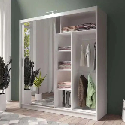 Avant Sliding Wardrobe - 203cm and Other Sizes - White, Grey, Black