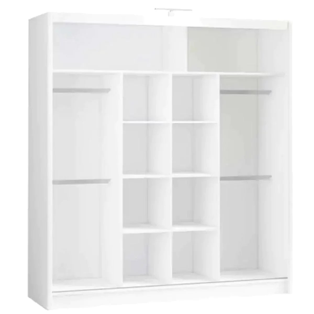 Avant Sliding Wardrobe - 203cm and Other Sizes - White, Grey, Black