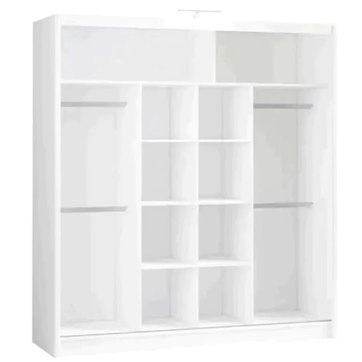 Avant Sliding Wardrobe - 120cm and Other Sizes - White, Black, Grey