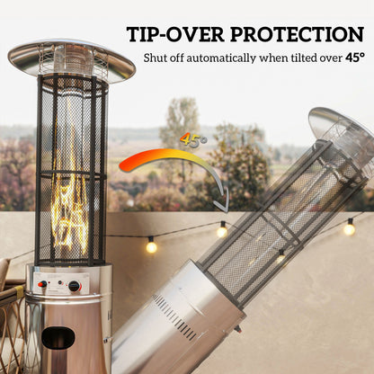 Outsunny 11Kw Regulowany Gazowy Grzejnik Patio