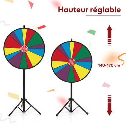 76 cm Prize Wheel with Stand