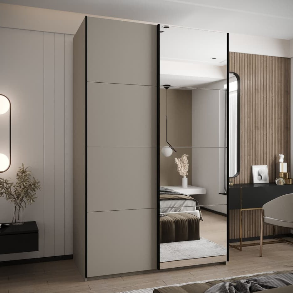 Trosa III Sliding Door Wardrobe 160cm