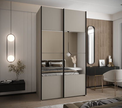 Trosa IV Sliding Door Wardrobe 140cm