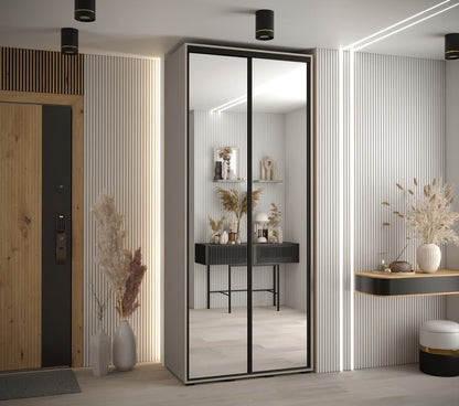 Dakota II Sliding Door Wardrobe 120cm