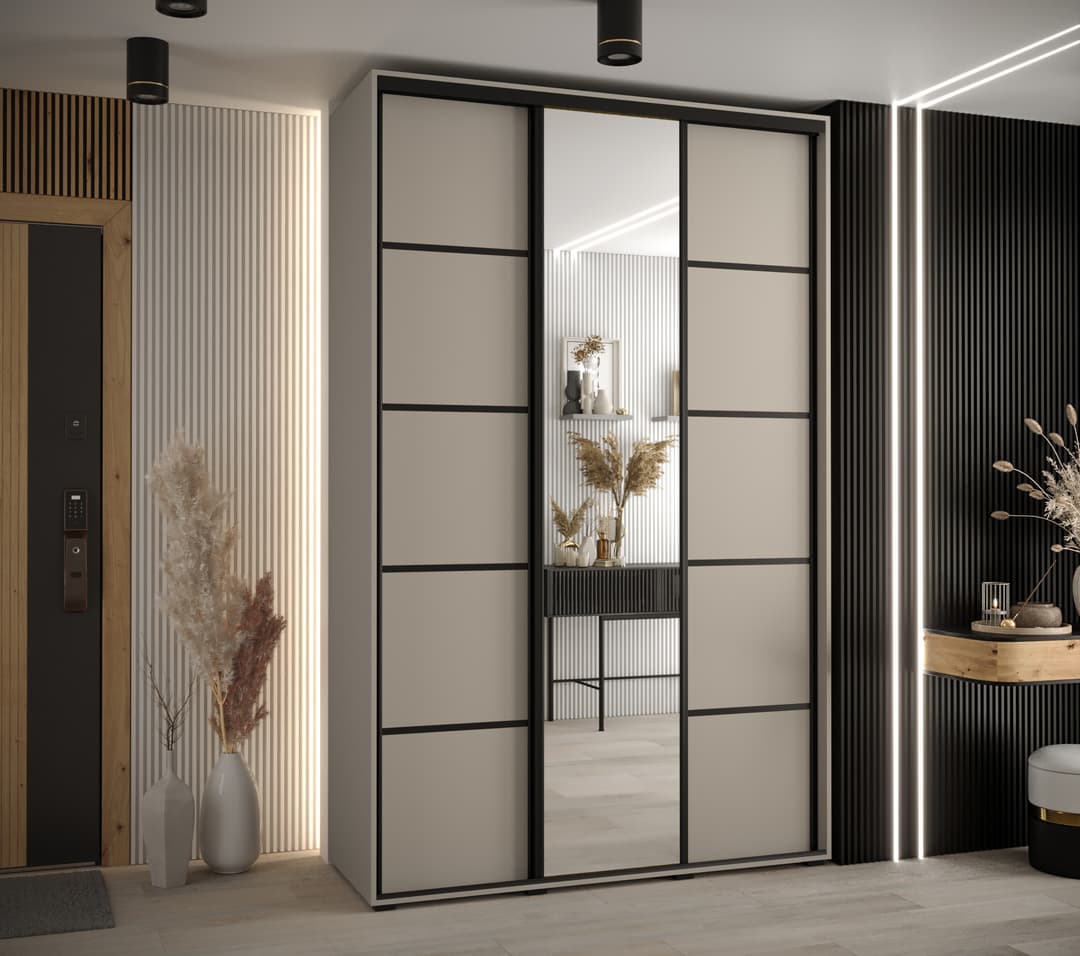 Dakota V Sliding Door Wardrobe 150cm