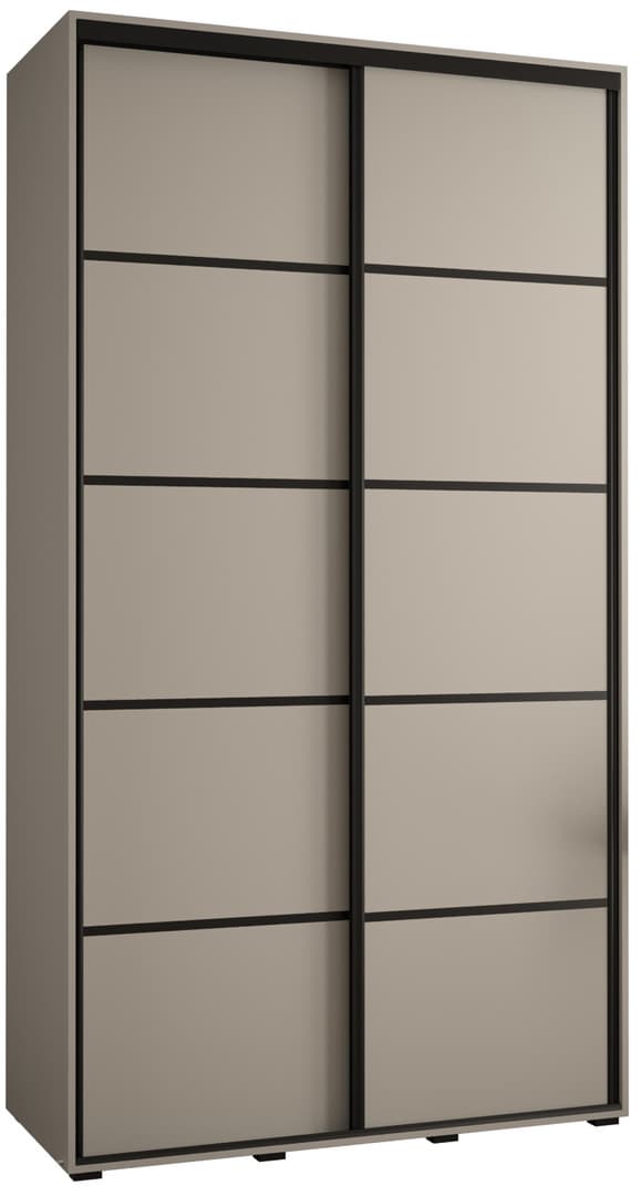 Dakota IV Sliding Door Wardrobe 140cm