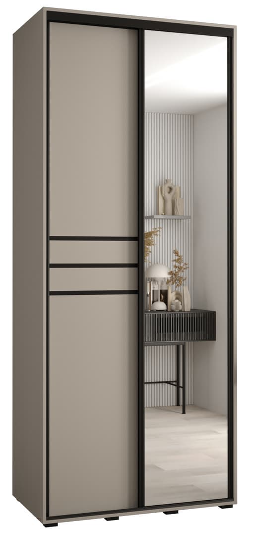 Dakota XI Sliding Door Wardrobe 110cm