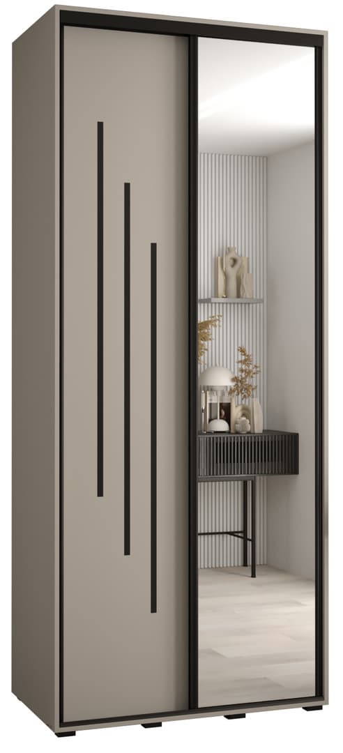 Dakota IX Sliding Door Wardrobe 120cm