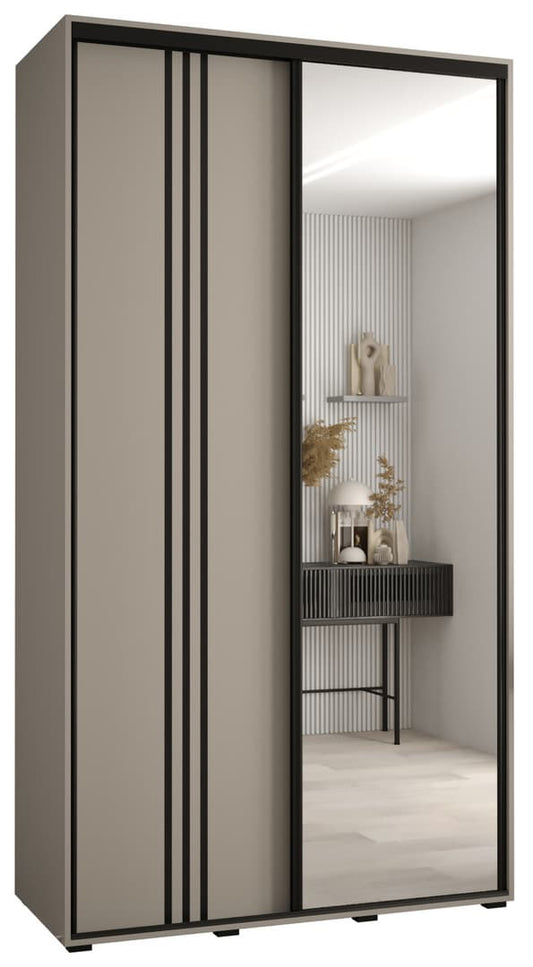 Dakota VII Sliding Door Wardrobe 130cm