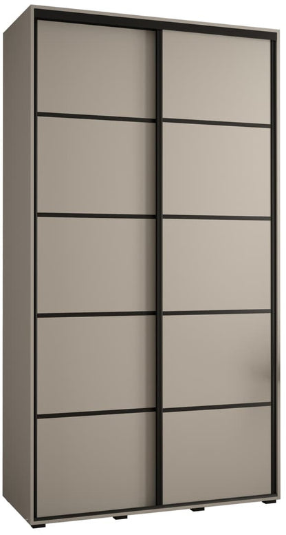 Dakota IV Sliding Door Wardrobe 130cm