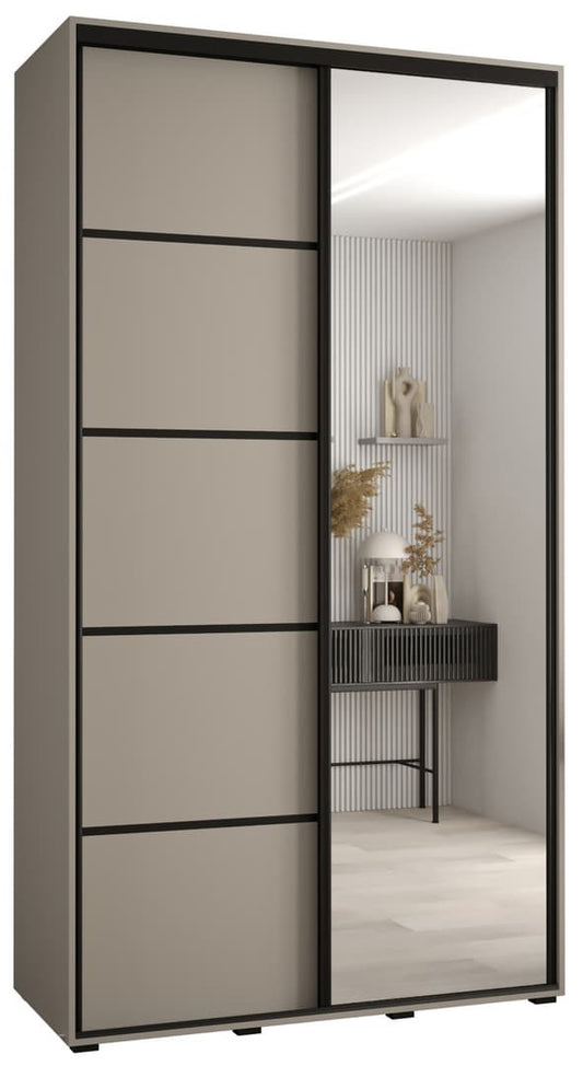 Dakota V Sliding Door Wardrobe 130cm