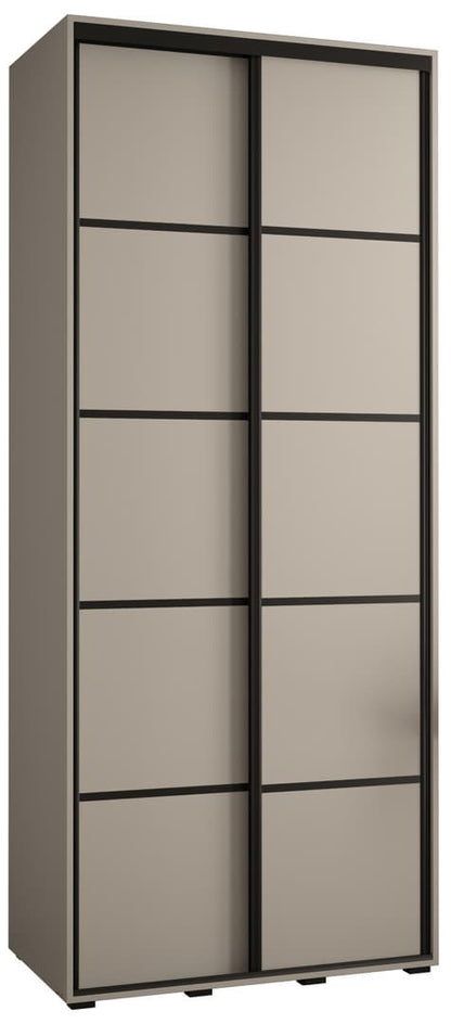 Dakota IV Sliding Door Wardrobe 100cm