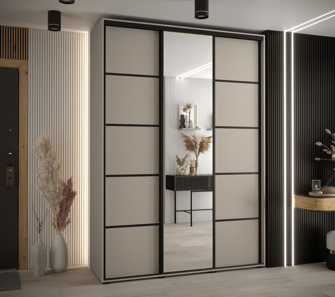 Dakota V Sliding Door Wardrobe 180cm