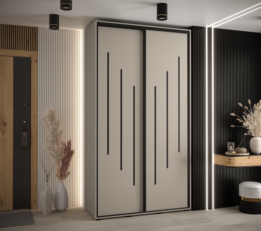 Dakota VIII Sliding Door Wardrobe 140cm