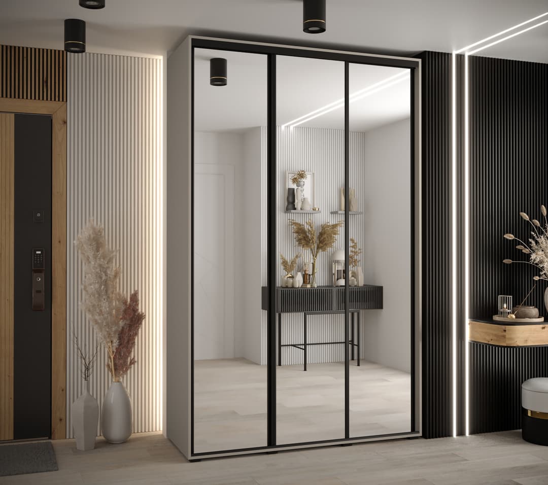 Dakota II Sliding Door Wardrobe 160cm