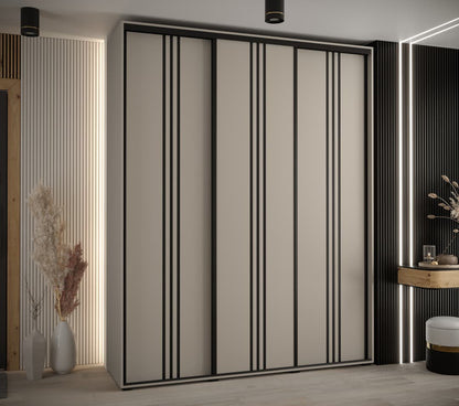 Dakota VI Sliding Door Wardrobe 200cm