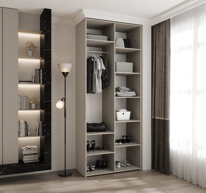 Como IV Hinged Door Wardrobe 100cm