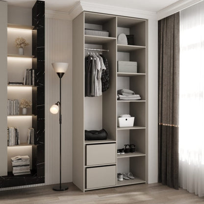 Como I Hinged Door Wardrobe 100cm