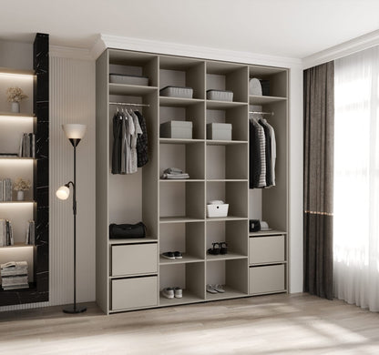 Como III Hinged Door Wardrobe 200cm