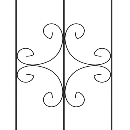 Outsunny Metal Trellis Set of 2, Garden Trellis for Climbing Plants Support Frames, Arrow Design