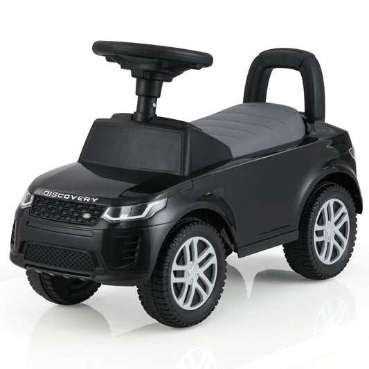 Kids Ride On Push Car Foot-to-Floor Walking Sliding Toy Car-Black