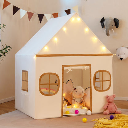 Kids Play Tent Large Playhouse Indoor Play Tent-Grey