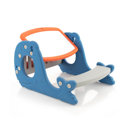 Multi-functional Convertible Kids Activity Table Set-Blue