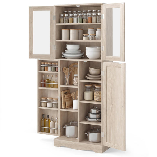 Kitchen Pantry Storage Cabinet