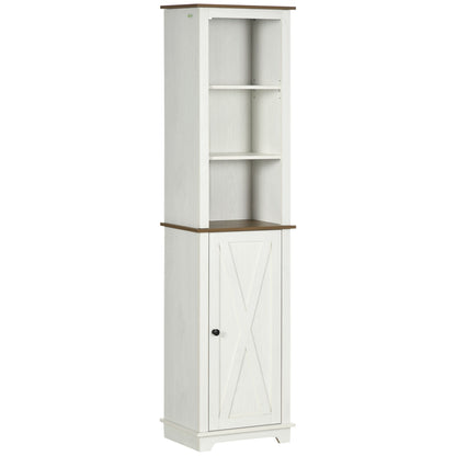 kleankin Bathroom Cabinet in White