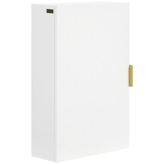 kleankin Bathroom Wall Cabinet in White