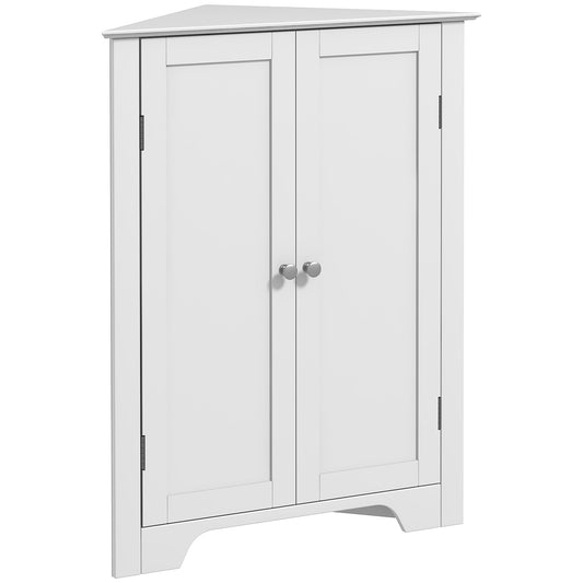 kleankin Triangle Bathroom Cabinet in White