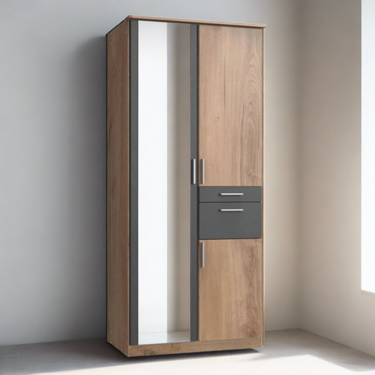 KODERA 2 Door Wardrobe Oak 90cm