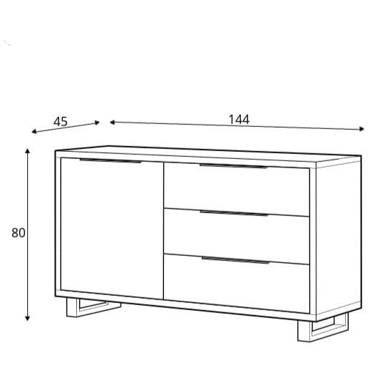 Halle 47 Sideboard Cabinet 144cm