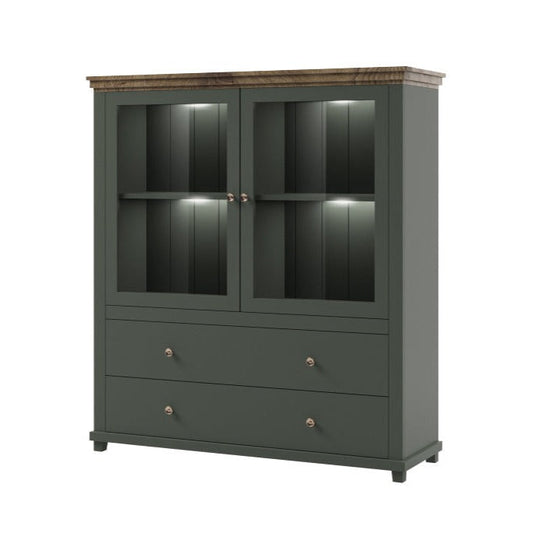 Evora 46 Display Cabinet 126cm